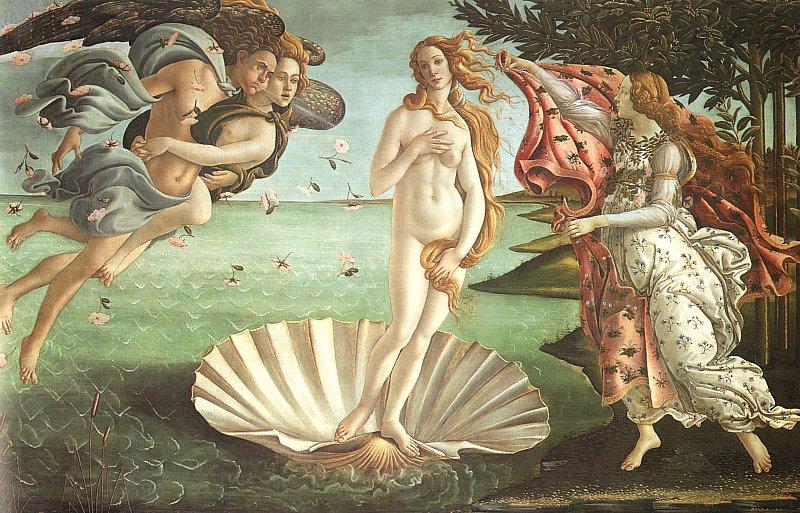 Sandro Botticelli The Birth of Venus